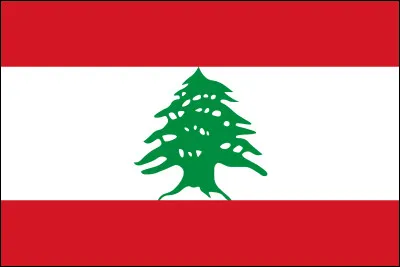 Quel arbre est symbolis&eacute; sur le drapeau du Liban ?