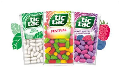 &Agrave; quelle entreprise appartient la marque des bonbons "Tic Tac" ?
