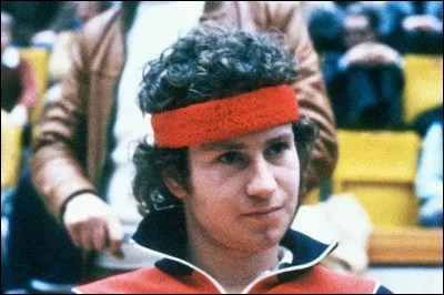 Quel &eacute;tait le caract&egrave;re de ''John McEnroe'' sur un court de tennis ?