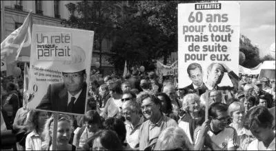 Manif de :