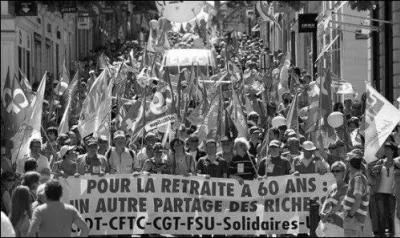 Manif de :