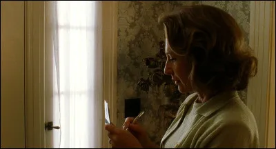 Cette image montre Baye dans le r&ocirc;le de Paula Abagnale, la m&egrave;re d'un escroc recherch&eacute; par le FBI. De quel film vient-elle ?