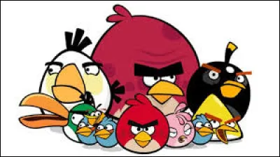 Dans le jeu "Angry Birds", les cochons sont bleus.
