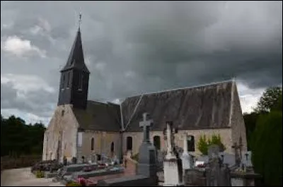 Voici l'&eacute;glise Sainte-Marie-Magdeleine, aux Oubeaux. Ancienne commune Calvadosienne, elle se situe en r&eacute;gion ...