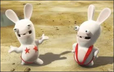 Les Lapins cr&eacute;tins sont apparus dans le jeu vid&eacute;o "Rayman".
