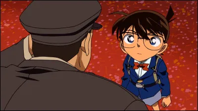 Dans le film 8 intitul&eacute; "Le Magicien du Ciel Argent&eacute;", qui fait la remarque &agrave; Conan sur le fait qu'il porte un sac ?