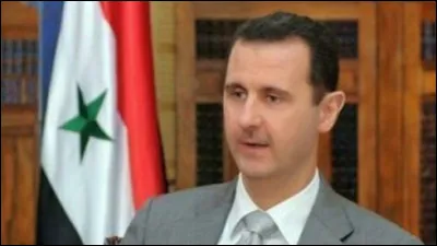 Quel est cet ancien pr&eacute;sident de la Syrie d&eacute;chu de sa fonction et poursuivi par un mandat international pour crime de guerre ?