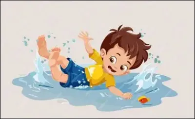 Quelqu'un tombe dans l'eau. Quelle est ta r&eacute;action ?
