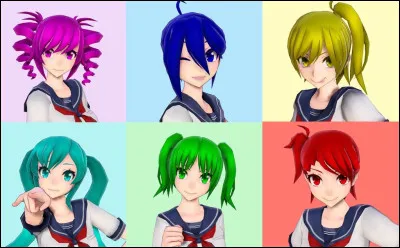 De quelle couleur sont tes yeux ?
