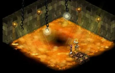 O se trouve cette mare de lave ?