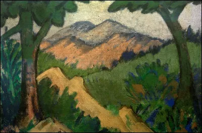 Qui a peint "Paysage de dunes" ?