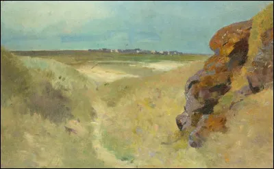 Qui a peint "Morgat vue des dunes de la Palue" ?