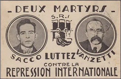 Ann&eacute;es 1920. Alors qu'une vague d'attentats secoue les USA, les anarchistes Sacco et Vanzetti sont reconnus coupables de l'un d'entre eux et ex&eacute;cut&eacute;s le 23 ao&ucirc;t 1927. En 1977 le jugement est invalid&eacute; et leur culpabilit&eacute; n'est toujours pas reconnue &agrave; ce jour. Un chanteuse am&eacute;ricaine leur d&eacute;die une chanson ; qui donc ?