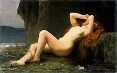 Par quel acad&eacute;miste cette toile intitul&eacute;e ''Marie Madeleine dans la grotte'' a-t-elle &eacute;t&eacute; peinte en 1876 ?