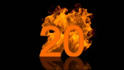 Comment s'&eacute;crit le chiffre 20 ?