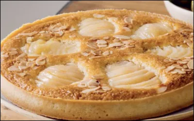 La tarte Bourdaloue : beurre, �ufs, farine, lamelles de poire et ...