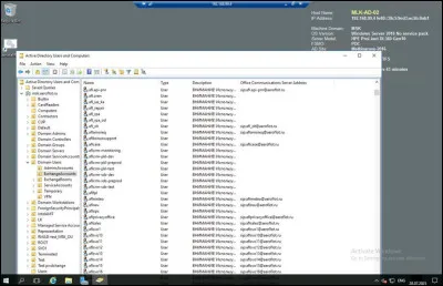 &Agrave; quoi correspond le users krbtgt ?