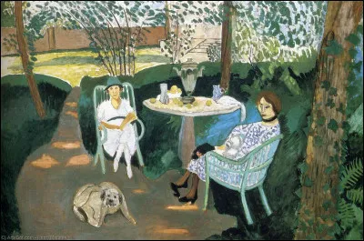 Qui a peint "Le Th&eacute; dans le jardin" ?