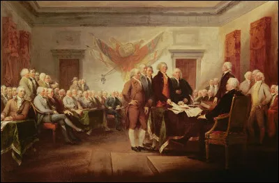 La signature de la D&eacute;claration d�ind&eacute;pendance des &Eacute;tats-Unis.Les colonies am&eacute;ricaines proclament leur ind&eacute;pendance vis-&agrave;-vis de la Grande-Bretagne, marquant la naissance d�une nouvelle nation.Quelle est la date de cet &eacute;v&eacute;nement ?