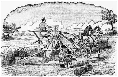 Qui invente, en 1831, la moissonneuse ?