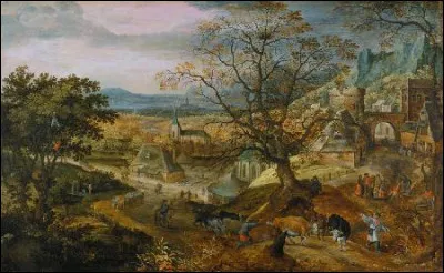 Quel peintre romantique britannique est l'auteur de ce tableau intitul&eacute; ''La Ferme de la vall&eacute;e'' ?