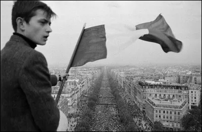 Quel &eacute;v&eacute;nement s�est d&eacute;roul&eacute; &agrave; Paris en mai 1968 ?