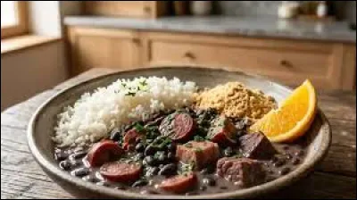 Quel ingr&eacute;dient est &agrave; la base du plat traditionnel nomm&eacute; "feijoada" ?