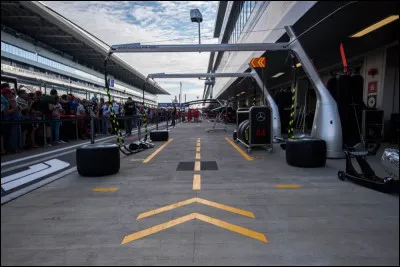Quel pilote a remport&eacute; un Grand Prix avec 6 arr&ecirc;ts aux stands dans une m&ecirc;me course chaotique ?