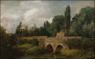 Qui a peint "Le pont de Gillingham" ?