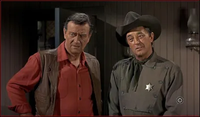 Sept ans apr&egrave;s, Howard Hawks reprend le sc&eacute;nario de "Rio Bravo" pour r&eacute;aliser "El Dorado". Dans la ville d'El Dorado, le sh&eacute;rif se nomme Jimmy Harrah. Qui interpr&egrave;te ce r&ocirc;le ?