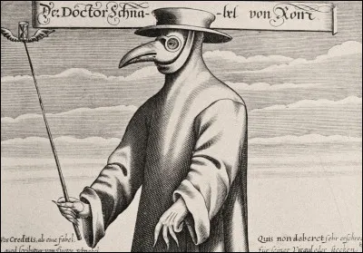 Ce masque recouvrait enti&egrave;rement le visage et poss&eacute;dait un long bec creux ressemblant &agrave; celui d�un oiseau. Deux petits trous servaient pour les yeux. Quelle &eacute;tait son utilit&eacute; ?