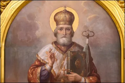 ''Saint Nicolas'' est le saint patron...