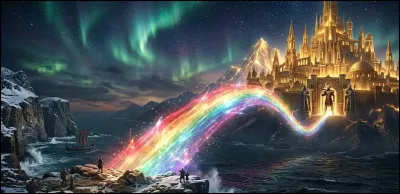 Quel est le nom du pont arc-en-ciel reliant Midgard &agrave; Asgard ?