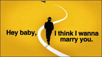 Qui est l'interpr&egrave;te de "Marry You" ?