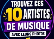 Quiz Trouvez ces 10 chanteurs avec leur photo