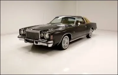 Dans les ann&eacute;es 1970, les constructeurs automobiles am&eacute;ricains doivent faire face &agrave; de nouvelles normes antipollution, &agrave; une concurrence internationale accrue et aux chocs p&eacute;troliers. C'est dans ce tumulte que sort cette voiture. Saurez-vous me donner son nom ?