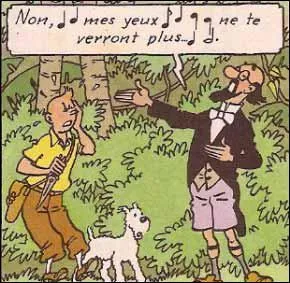 Cet gyptologue devenu fou s'appelle Philmon ...