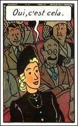 L'une des rares jolies femmes chez Herg, il s'agit de ...