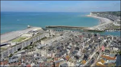Dans quel d&eacute;partement se trouve Le Tr&eacute;port, petite ville de 4 000 habitants, port et station baln&eacute;aire ?