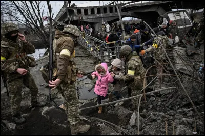Quelle est l'ann&eacute;e de l'invasion de l'Ukraine par la Russie ?