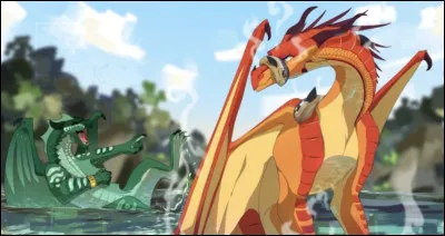 Vrai ou faux ? Triton ne peut pas toucher P&eacute;ril car sinon il se br&ucirc;lerait.