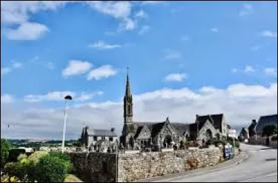 Village de l'arrondissement de Ch&acirc;teaulin, Saint-Nic se situe en r&eacute;gion ...