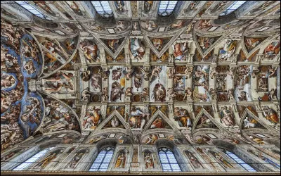 Quel artiste a peint le plafond de la chapelle Sixtine ?