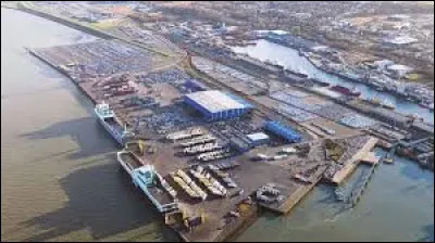 La ville allemande de Cuxhaven est un port sur la ..
