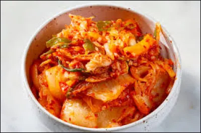 De quel pays vient le kimchi ?