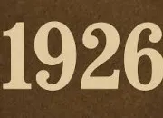 Quiz C'était il y a 100 ans, en 1926