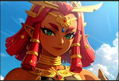 R : C'est la cheffe du Village Gerudo dans "Tears of the Kingdom" et Sage de la foudre. C'est :
