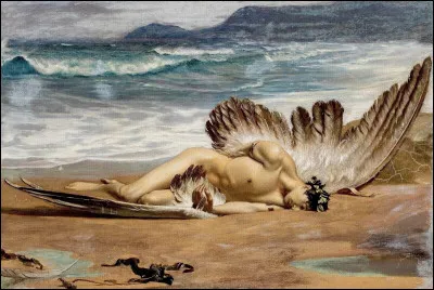 Dans la mythologie grecque, il se br&ucirc;le les ailes en s'approchant trop pr&egrave;s du soleil. Qui est-il ?