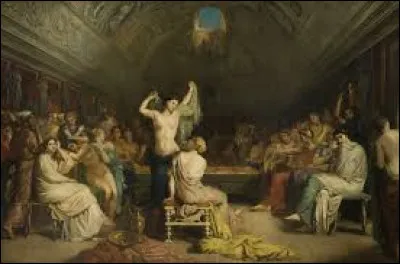 &Agrave; quel romantique doit-on cette toile intitul&eacute;e ''Le Tepidarium'' ?