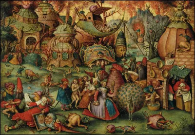 Quel peintre braban&ccedil;on du XVI e si&egrave;cle est l'auteur de ce tableau intitul&eacute; ''L&rsquo;All&eacute;gorie de l&rsquo;Orgueil'' ?